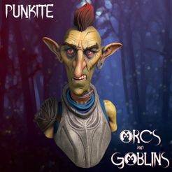 GOBLIN_Punkite_01.jpg STL file Punkite the Goblin・3D printing template to download