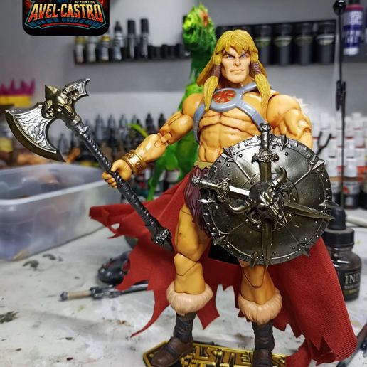 Barbarian Weapons & Accessory Pack - 1:12 Scale (PRO Custom)