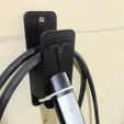 516E38AC-88A9-43A2-8243-58305D4B0237.jpeg **Improved Updated Version** TESLA MOBILE CHARGER GEN 2  - CABLE HOLDER WALL MOUNT Bracket for Gen2 UMC North America and EUROPE with bonus Tesla drink coasters included!