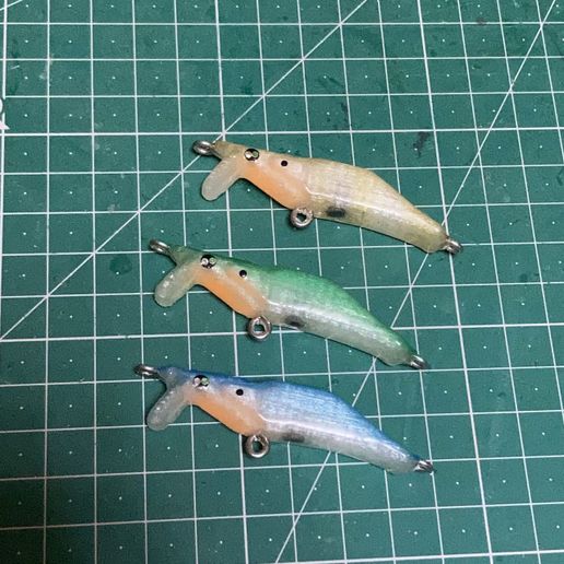 MUSTANPLUG55S　FISHING LURE 3D model