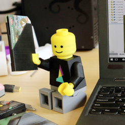 Capture d’écran 2018-03-13 à 10.40.31.png Free STL file Multi-Color Mosaic Lego Minifig・3D printer design to download