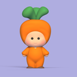 Cod527-Fruit-Kids-Carrot-4.jpeg Cute Kid - Carrot