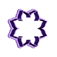 pointedflower4.5cm.stl Набор для вырезания цветов