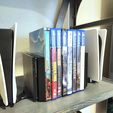 20230404_093749.jpg PS5/PS4 Combo Video Game Bookend Organizer