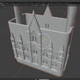 Screenshot-59.png Gothic cathedral Architecture Bag | Cathedral Style Handbag STL | Gothic Architecture bag/purse | akura | basket / basket / purse / bag / wallet / clutch / clutch /voronoi/Gothic Building Architecture Bag | gothic spooky bag