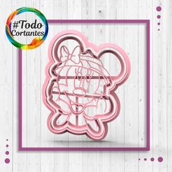 4167-Minnie-safari.17.jpg STL file Minnie safari cutter・3D printable model to download