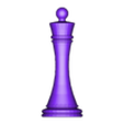 Blue King.obj Chess Board Complete Set