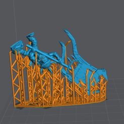 Makari_final-02.jpg 3D-Datei R3D unterstützt BIG DAKKA WARLORD'S SUSPICIOUSLY LUCKY GROT WITH BANNER kostenlos・Objekt zum Herunterladen und Drucken in 3D