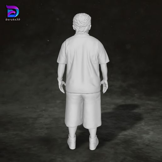6.jpg Dursley Family Set Harry Potter Action Figures Custom Action 3D print model