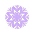 snowflaces_4.stl Snowflakes by Tinkercad