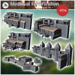 STL file Wooden bridge over the River Kwai (3) - Asian Asia Oriental Angkor  Ninja Traditionnal RPG Mini・3D print design to download・Cults