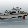 100% loď v7non reder.jpg Datei STL Micro RC boat・Design für 3D-Drucker zum herunterladen