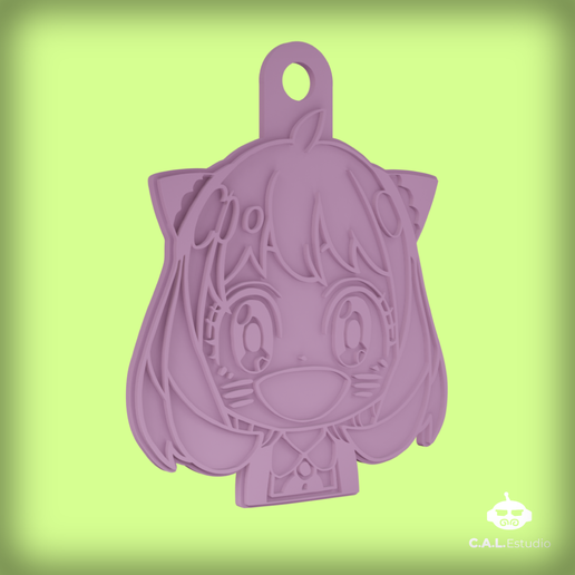spyxfamily-anya-llavero.png Spy x Family Chibi Version Keychains