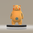 1.png Cheerful Bear 3D Printable Model