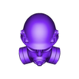 423. Death Rider Mask.stl Deathrider Gasmask Head 3D printable files for Action Figures