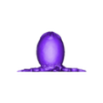Alien_egg_with_roots_OBJ.obj 3D PRINTABLE ALIEN EGG OVOMORPH 1979 WITH ROOTS