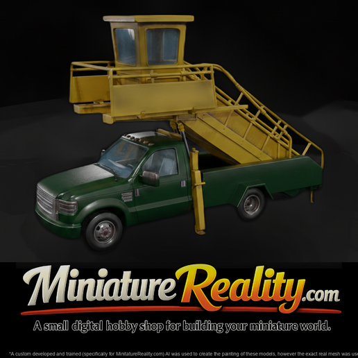 Aircraft Boarding Stair Truck Mobile Aircraft Stairs on Service Pickup