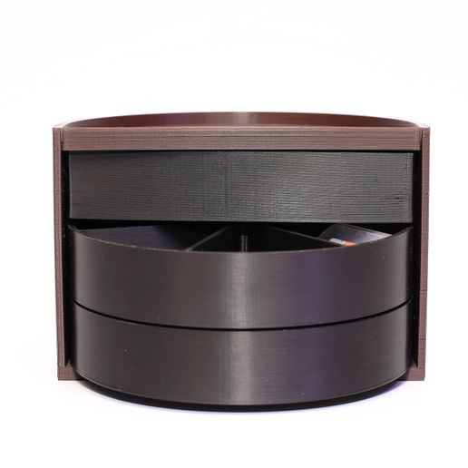 📦 360° rotating drawer storage box・ 3D File for 3D printing・Cults