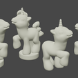 Mimicfront1.png My Little Pony 3D Unicorn Pony Replica (Mimic Pose)