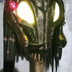 Alpha Predator полномасштабный шлем с био-маской - косплей - STL для 3D печати HIGH-POLY