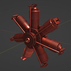 Screenshot-2023-08-19-174731.jpg STL file Gnome Lambda/Oberursel U.0 rotary engine・3D printer model to download