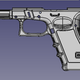 render2.png Free STL file Glock G17 gen 3・Object to download and to 3D print