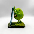 IMG_3211.jpg Mike Wazowski Phone Holder Tablet Monsters, Inc. Office Desk Accessory