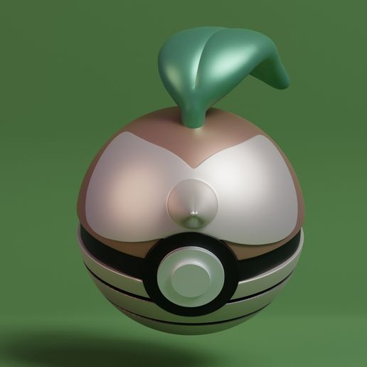 Pokemon Nuzleaf Pokeball 3MF