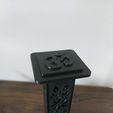 bbf85c29-894b-4fc0-9dc5-7769238d38d6.jpg Tower Incense Burner with "Aum" Symbol