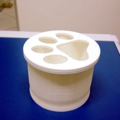 Capture_d_e_cran_2016-08-09_a__12.24.02.png Free STL file Toothbrush holder・3D printing template to download
