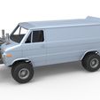 1.jpg 3D file Diecast pulling van 4wd Scale 1:25・3D printing design to download