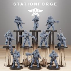 1.jpg 3D file GrimGuard Jungle Fighters・3D printer model to download