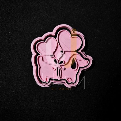 COOKIE CUTTERS - DOG SAUSAGE / Dachshund 3D model