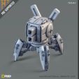 oT Te) -32MM Mech Sci-Fi Assault Droid multifunctional remote unit