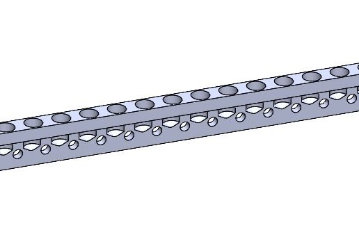 📱 Dzus Rails replica (12 inch section)・ STL File for ・Cults