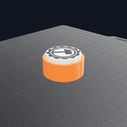Gaming Fidget Clicker - gear hammer  (Includes SVG File + Editable Bambu Studio Color Project)