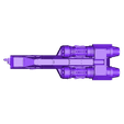 AI Sky Talon Fuselage.stl Sci-fi VTOL Tank Transporter