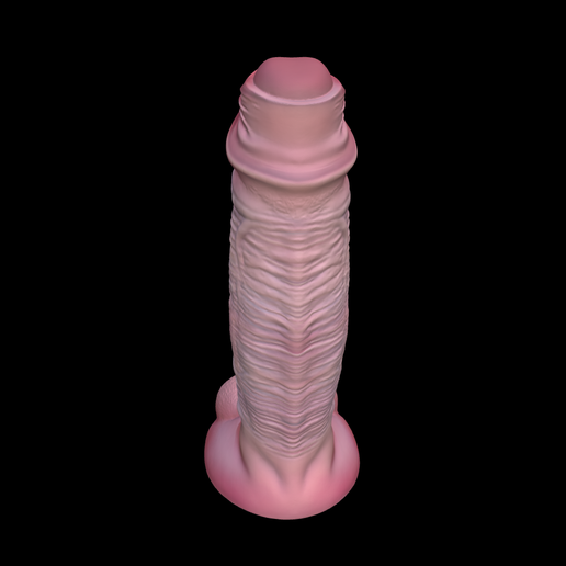 Realistischer Dildo mit Vorhaut STL Datei fr 3D-DruckCults