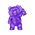 TED CON PIPA STL CULTS3D.stl ПЕРСОНАЖ ФИЛЬМА ТЕД МАРК УОЛБЕРГ