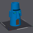 PH_Squidward-BambuLab-Front.png SQUIDWARD HOUSE PEN HOLDER Easy Print