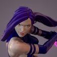 screenshot001.jpg 💥 Download 3D model STL/ZTL - Psylocke from X-Men 3D Model Fanart version CG Pyro