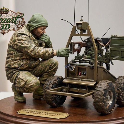 UKRAINIAN IRON FIST: Soldiers & Combat UGV
