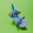 Cattura-1-b.png Cute Mudkip from Pokémon third gen