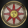 SolaireShieldFrontal.png Dark Souls Solaire of Astora Sunlight Shield for Cosplay