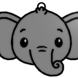 Elefante.png Pack 7 Animal Key Rings