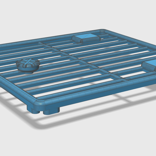 Stone guard wheel loader 3D model