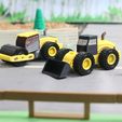 RR1.jpg Bulldozer and Road Roller | mini Set