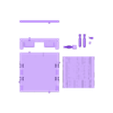 -MHB02F- Mecha Hangar Bay 02 Fixture v1.2-all parts.stl -MHB02F- Mecha Hangar Bay Base and Wall 02 Fixture 3D print Files