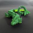 Dragon-cap-1.jpg STL file ARTICULATED SEA DRAGON・3D print design to download