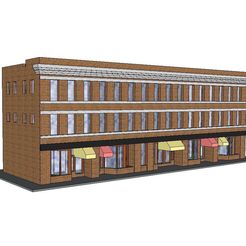 107 Osborne Scenic.JPG PREMIUM N Scale Building #9